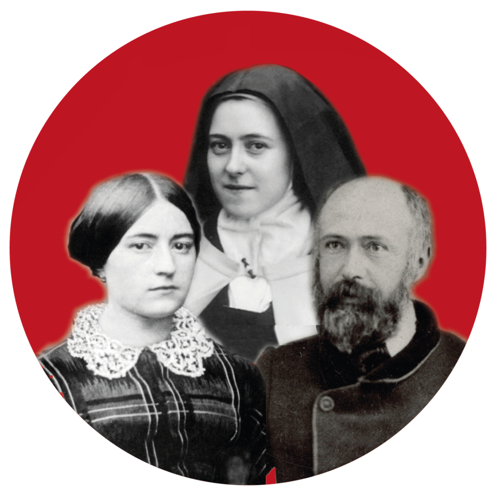Sainte-Thérèse et ses parents, Louis et Zélie Martin, dans le Pôle missionnaire de Melun

 