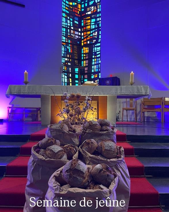 ACTION DE GRÂCE POUR LA SEMAINE DE JEÛNE PAROISSIAL
