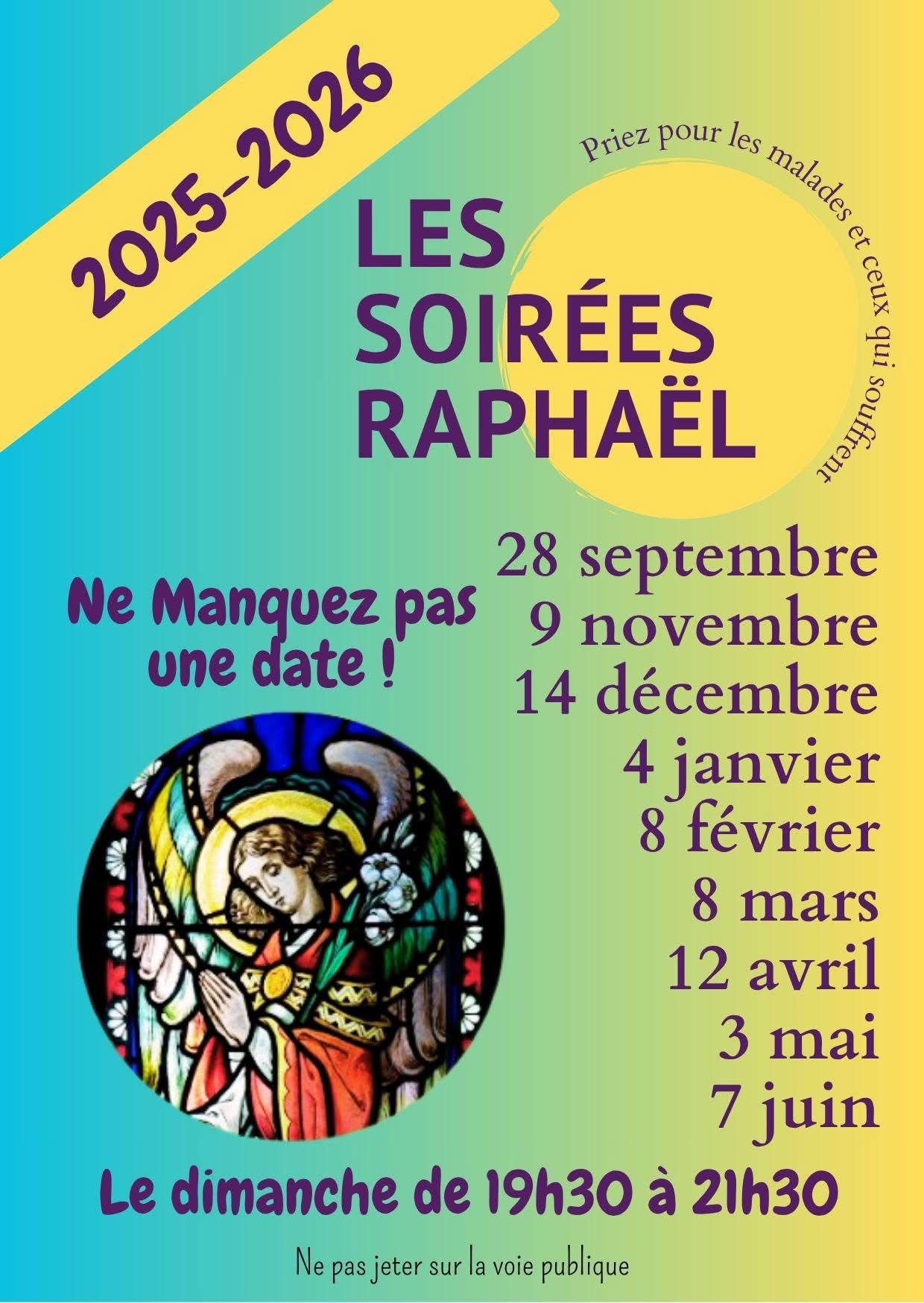 soirées Raphaël 2025-2026