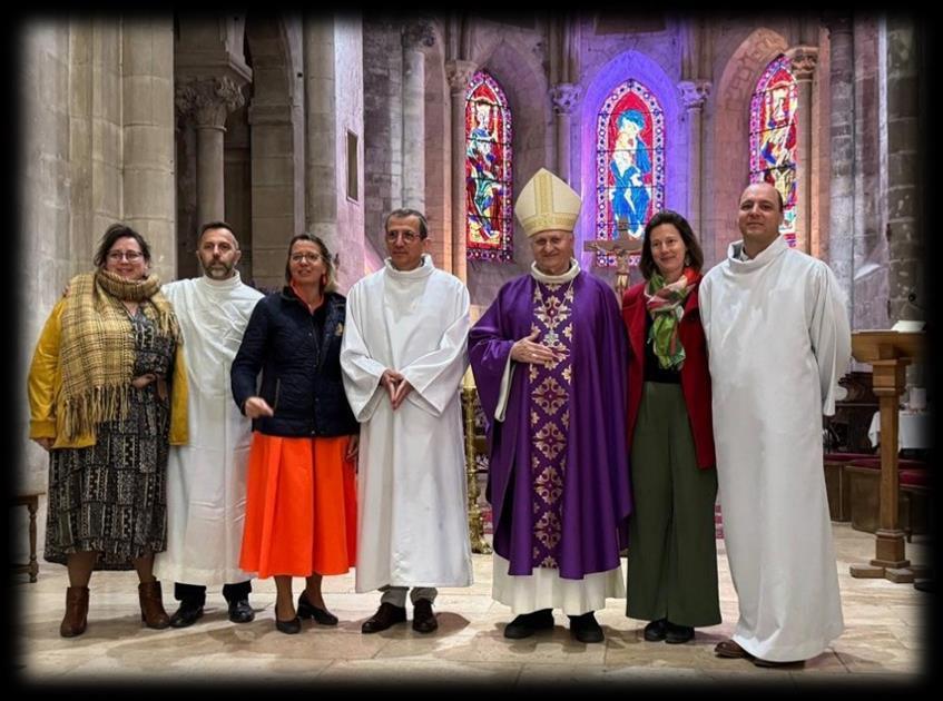 Mgr Nahmias appelle à recevoir l’ordination au diaconat permanent Rémi Masson et Nicolas Thirion,